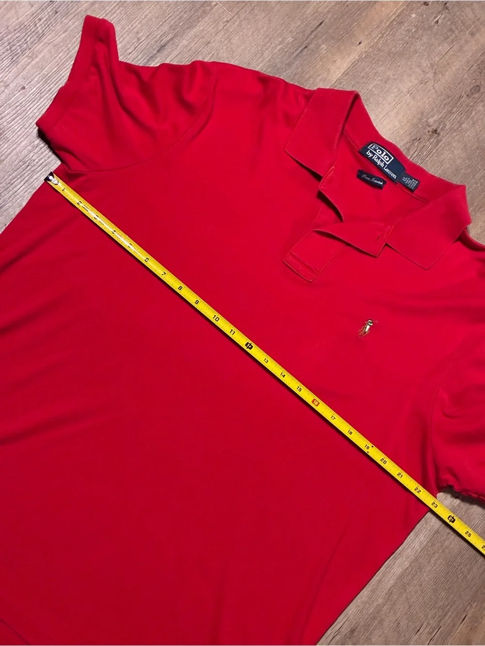 Polo by Ralph Lauren Bright Red Short-Sleeve Polo Shirt